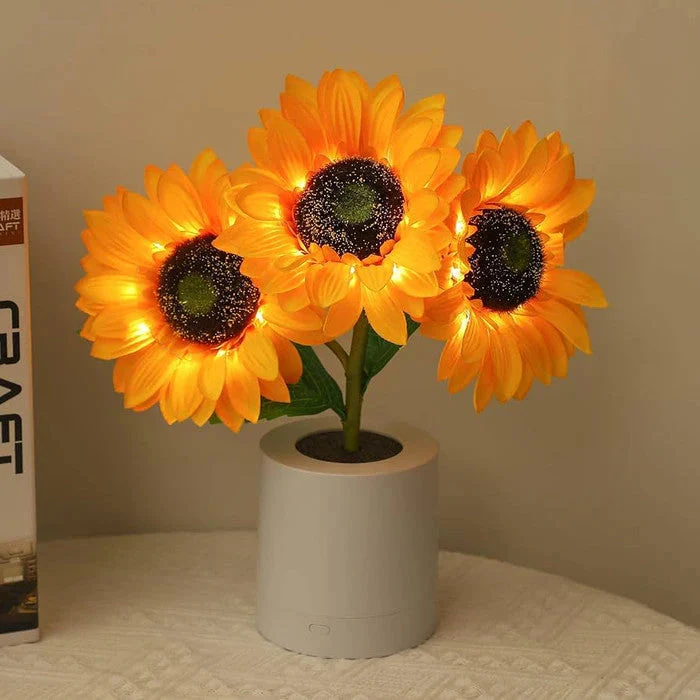 Sonnablum | LED Tischlampe im Blütendesign