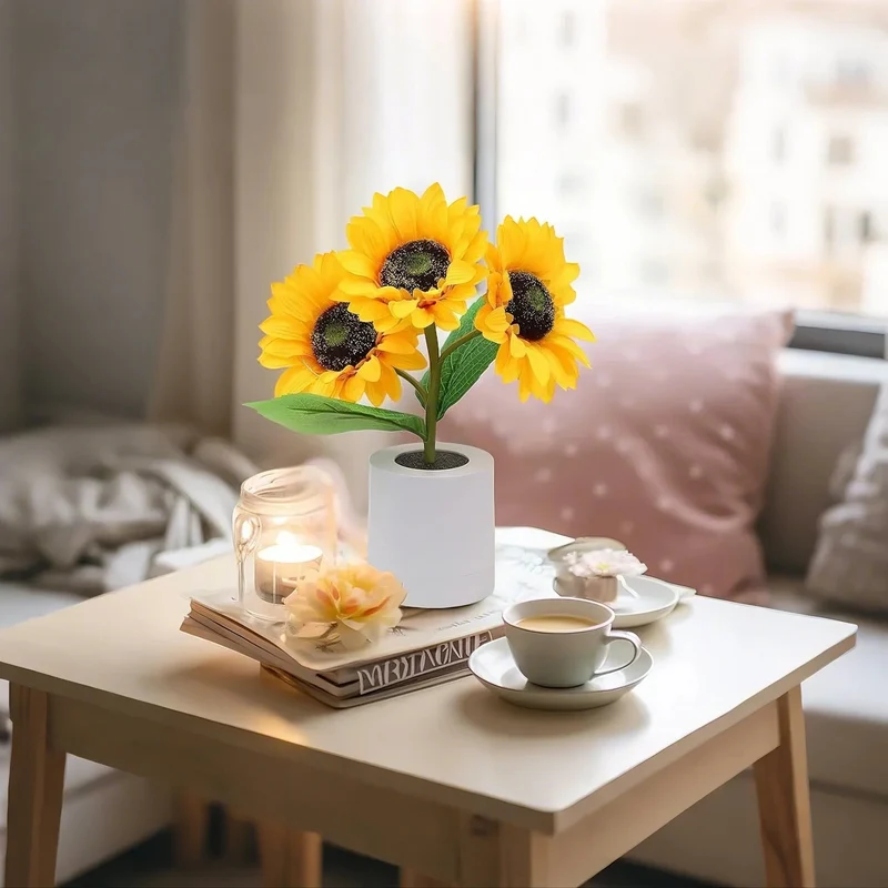 Sonnablum | LED Tischlampe im Blütendesign