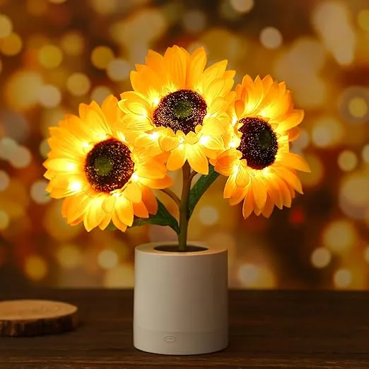 Sonnablum | LED Tischlampe im Blütendesign