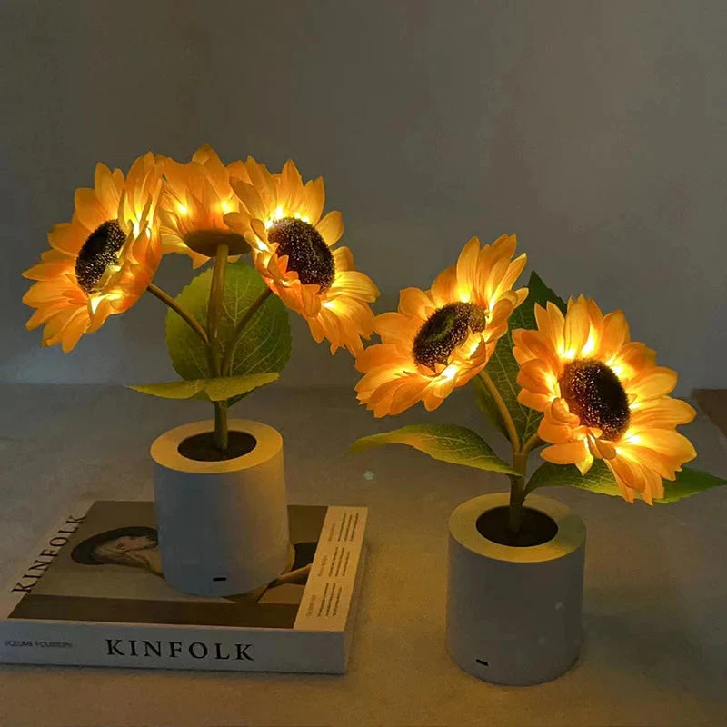 Sonnablum | LED Tischlampe im Blütendesign