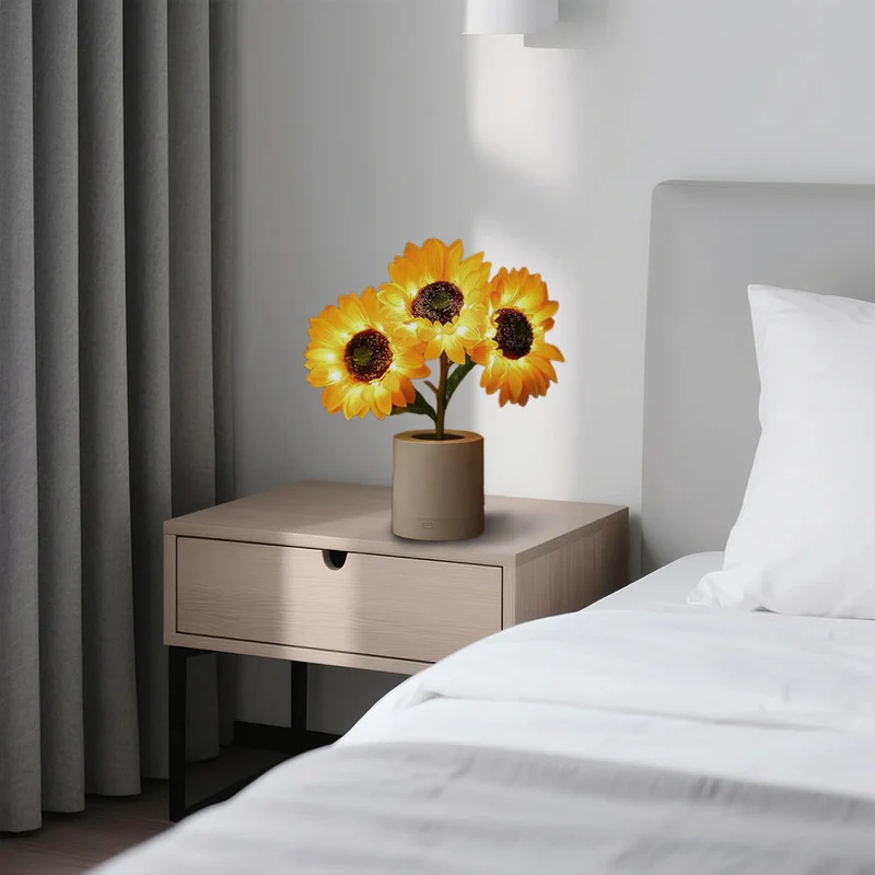 Sonnablum | LED Tischlampe im Blütendesign