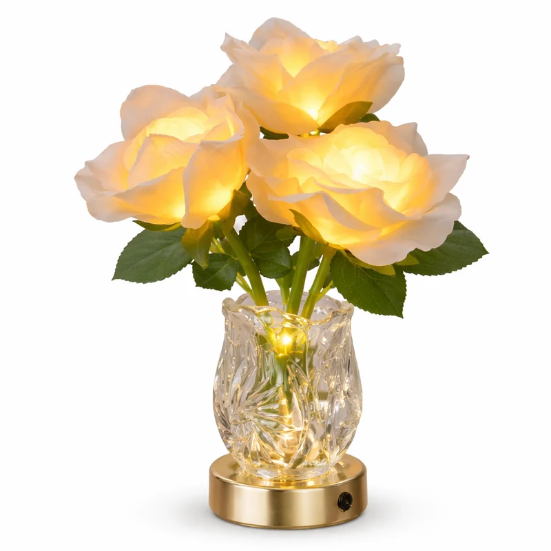 Rosalia | Romantische LED-Blütenlampe
