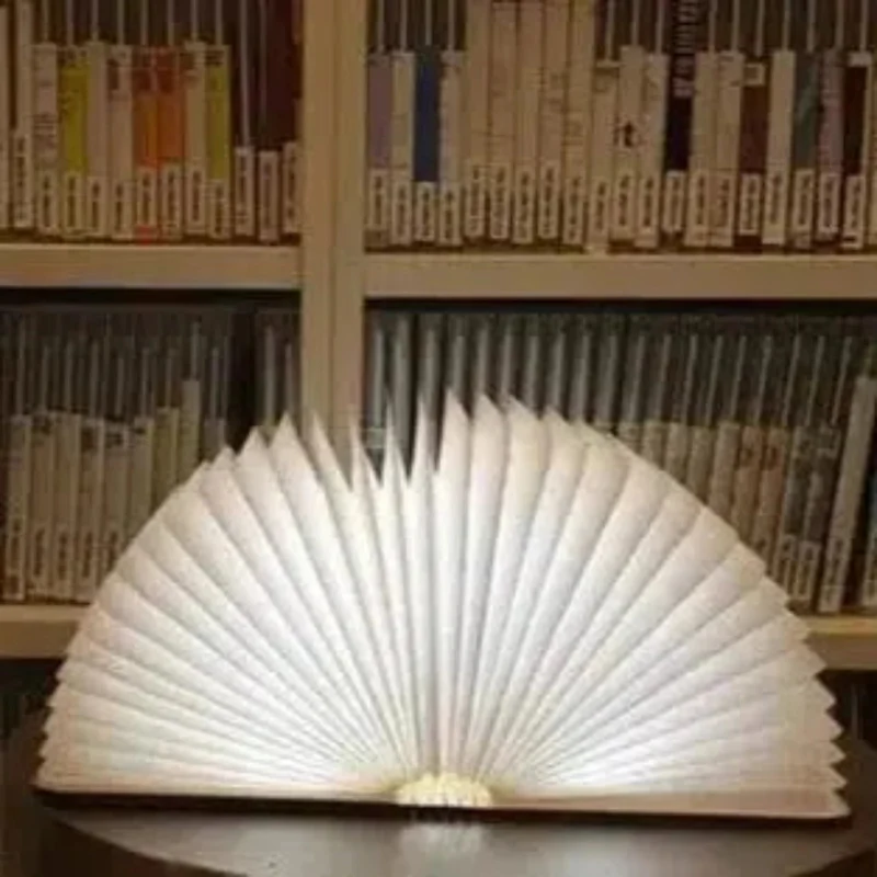 Nachtlicht dimmbar LED Buchform mit 3 Lichtfarben