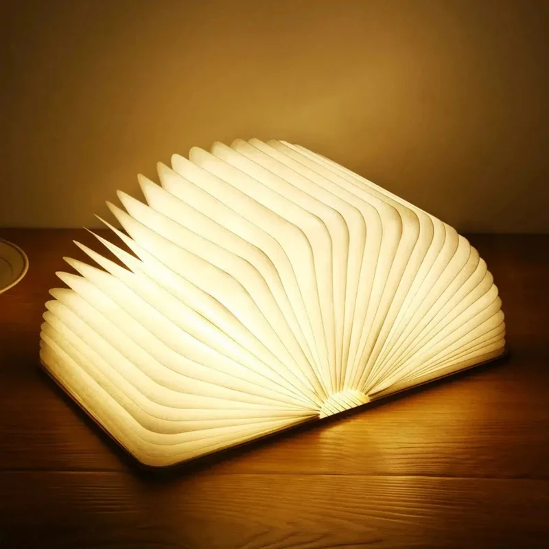 Nachtlicht dimmbar LED Buchform mit 3 Lichtfarben