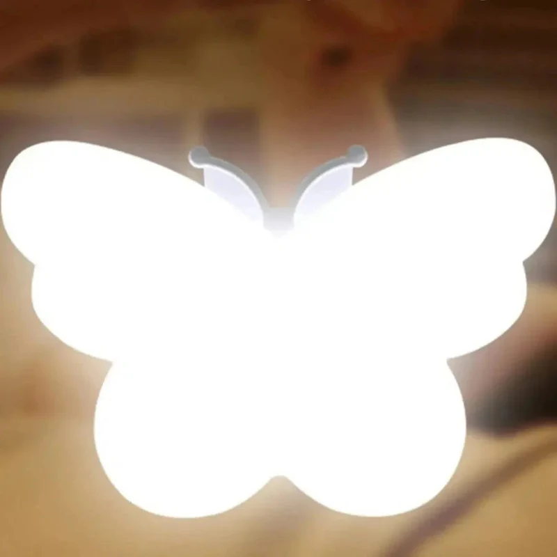 Nachtlicht Steckdose LED Schmetterling mit Dämmerungssensor