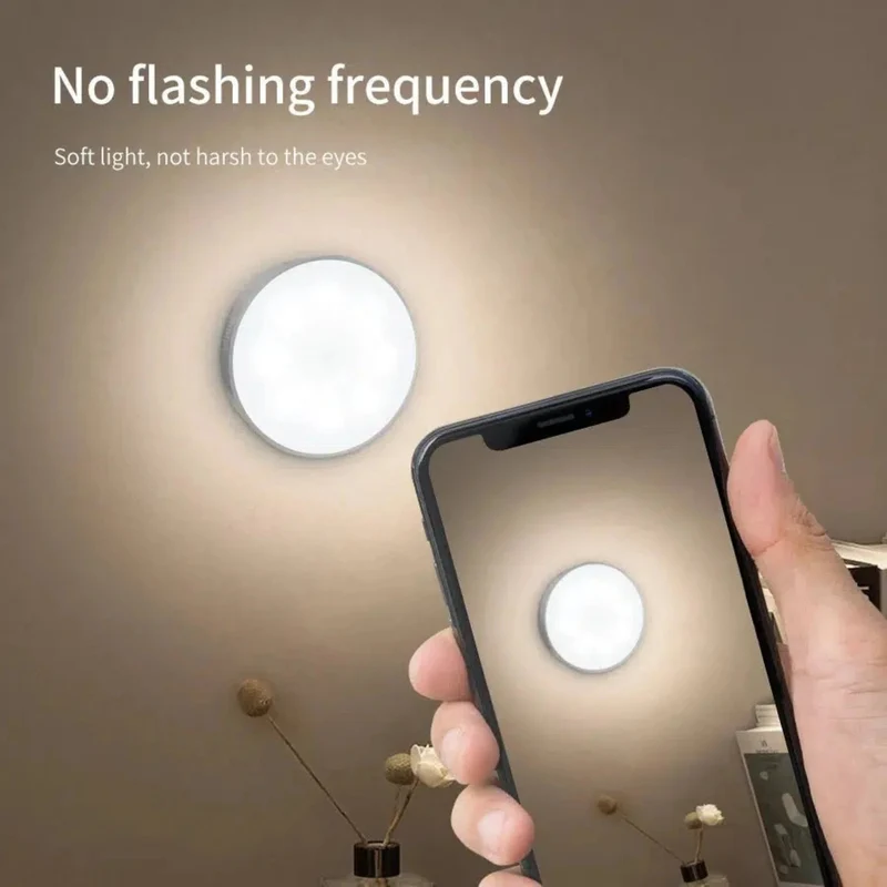 Nachtlicht mit Bewegungsmelder LED Farbwechsel Magnetisch