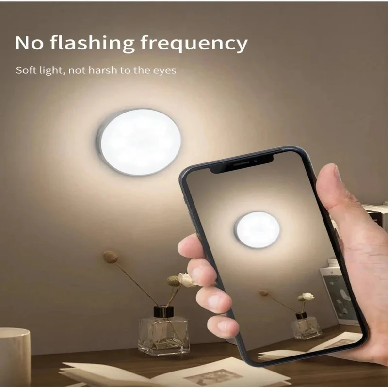 Nachtlicht mit Bewegungsmelder LED Farbwechsel Magnetisch