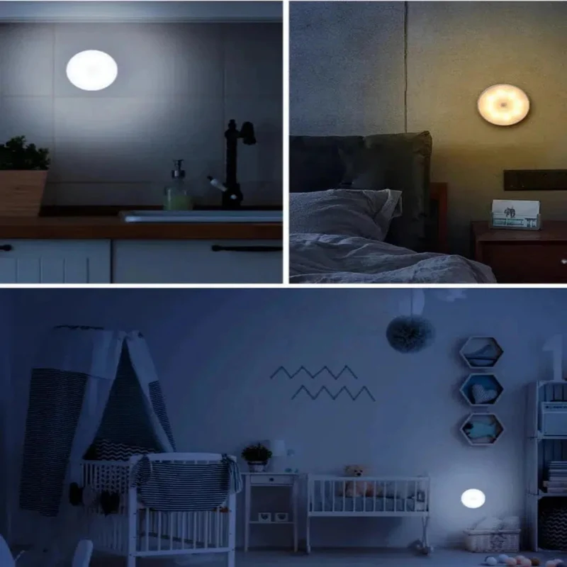 Nachtlicht mit Bewegungsmelder LED Farbwechsel Magnetisch