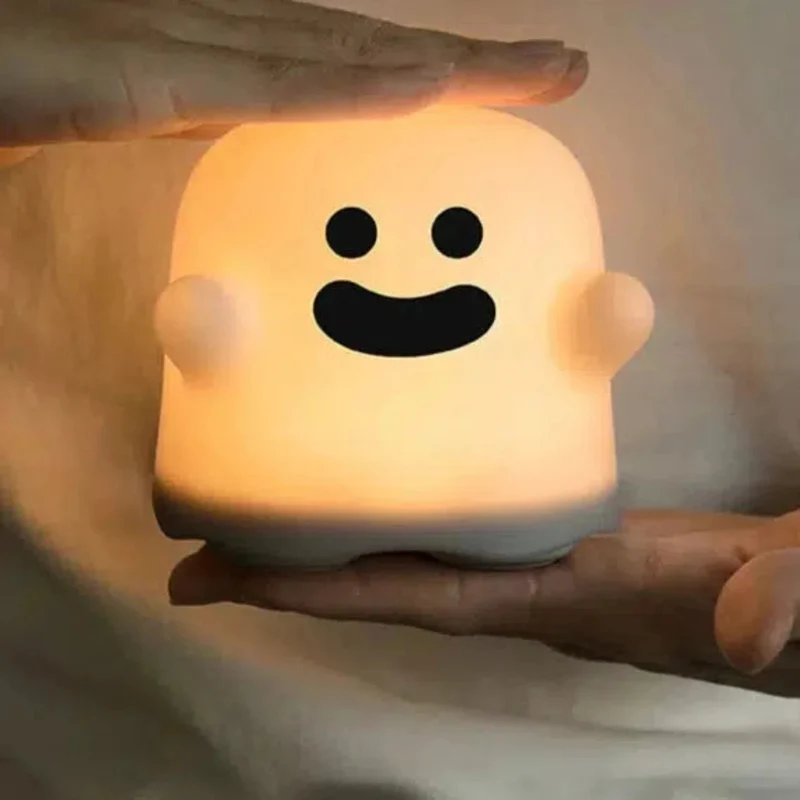Süßes Geist Nachtlicht mit Silikon LED für Kinderzimmer