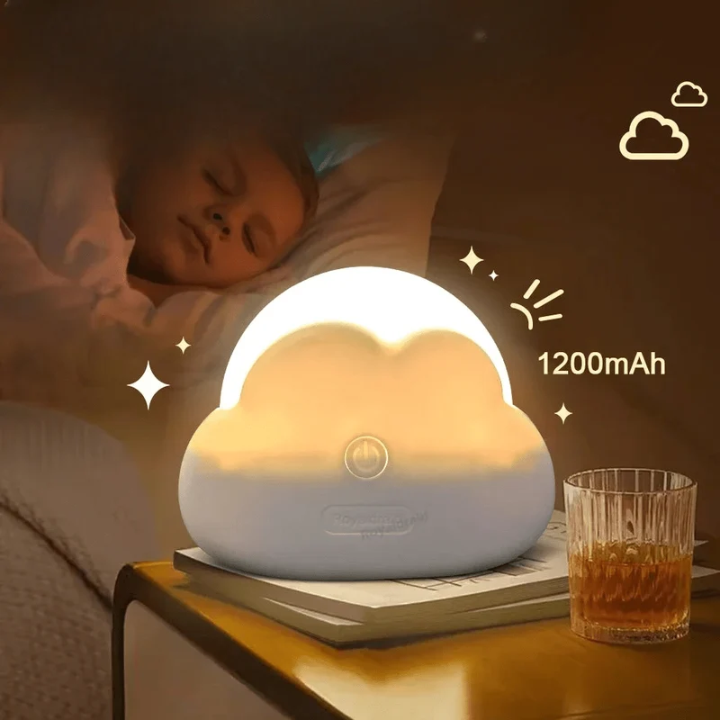 Nachtlicht Wolke Mini LED mit USB - Stilllicht