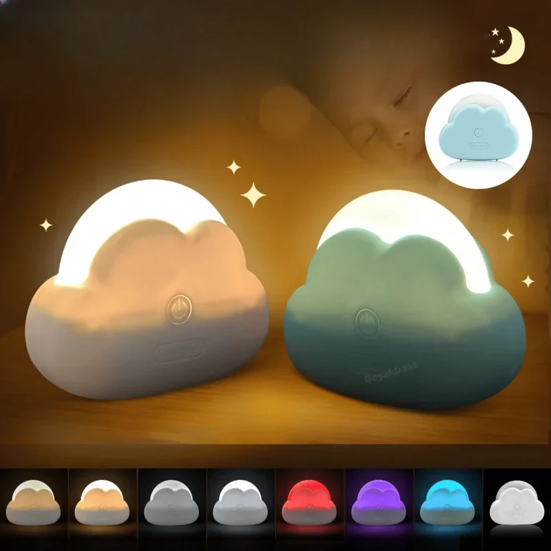 Nachtlicht Wolke Mini LED mit USB - Stilllicht
