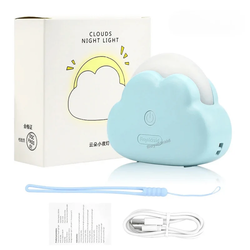 Nachtlicht Wolke Mini LED mit USB - Stilllicht