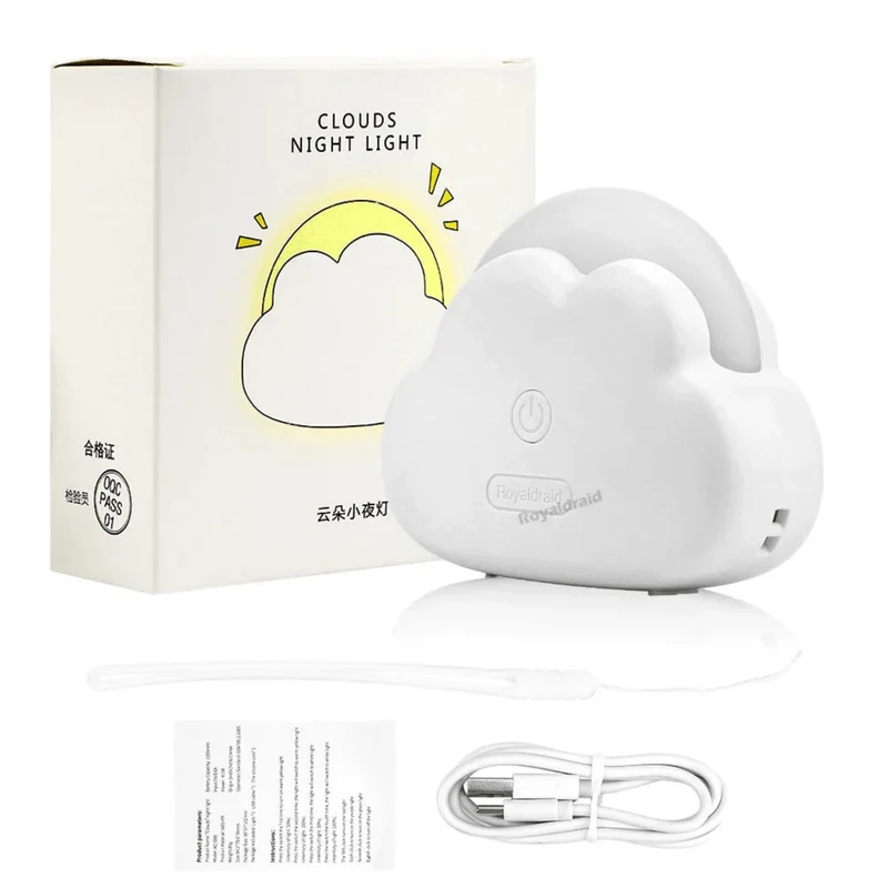 Nachtlicht Wolke Mini LED mit USB - Stilllicht