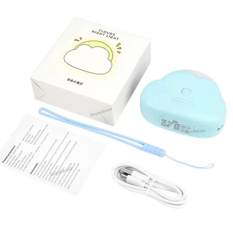 Nachtlicht Wolke Mini LED mit USB - Stilllicht