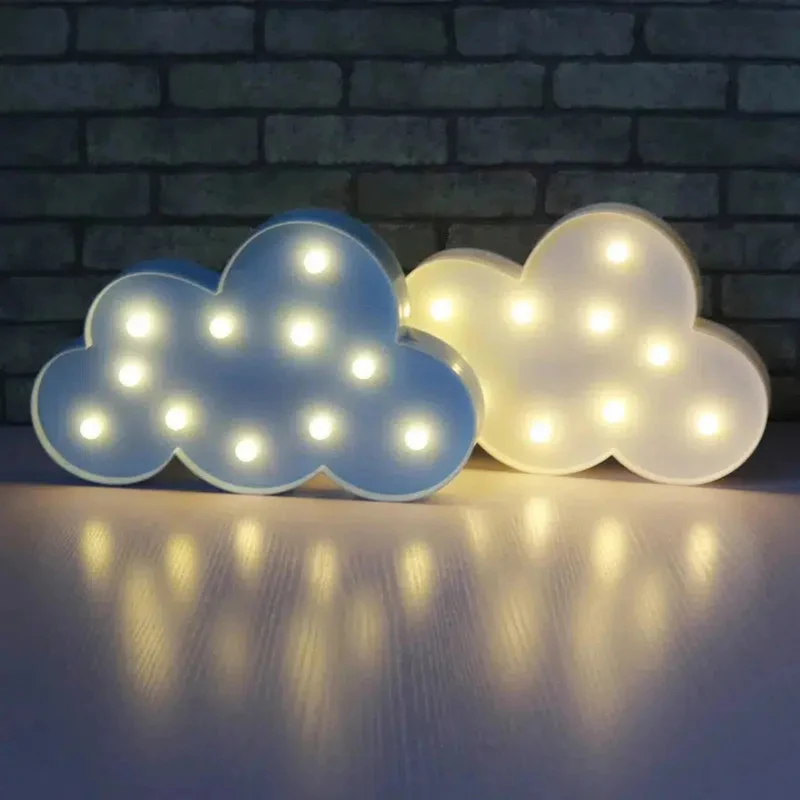 Nachtlicht Wolke 3D LED für Kinderzimmer