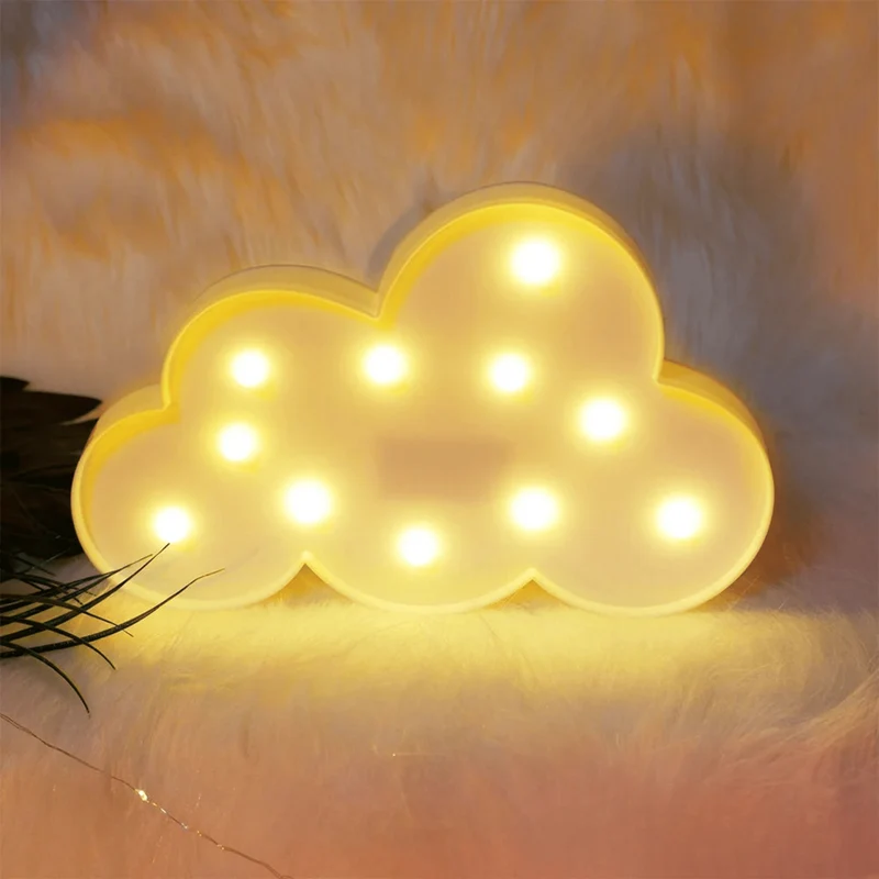 Nachtlicht Wolke 3D LED für Kinderzimmer
