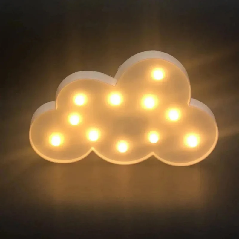 Nachtlicht Wolke 3D LED für Kinderzimmer