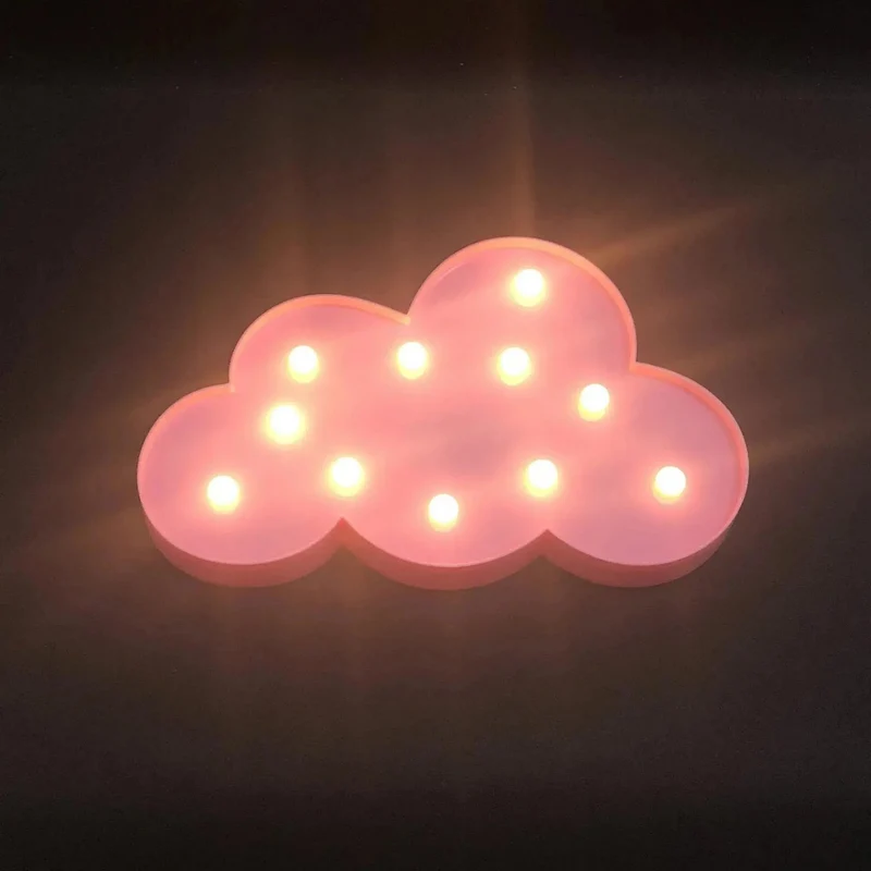 Nachtlicht Wolke 3D LED für Kinderzimmer