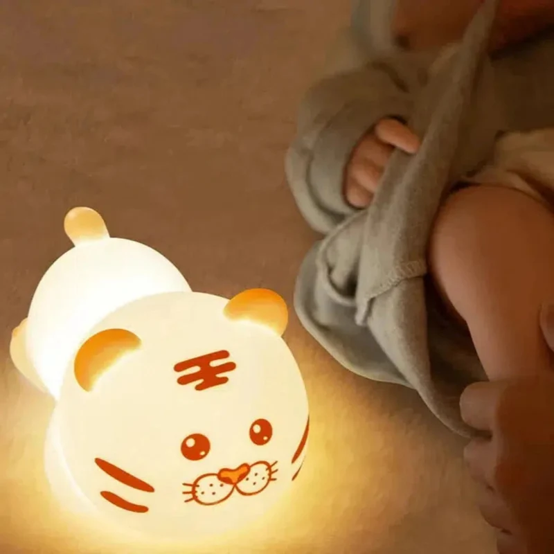 LED Nachtlicht Löwe mit Fernbedienung – Farbenfrohe Schlummerleuchte für Kinder