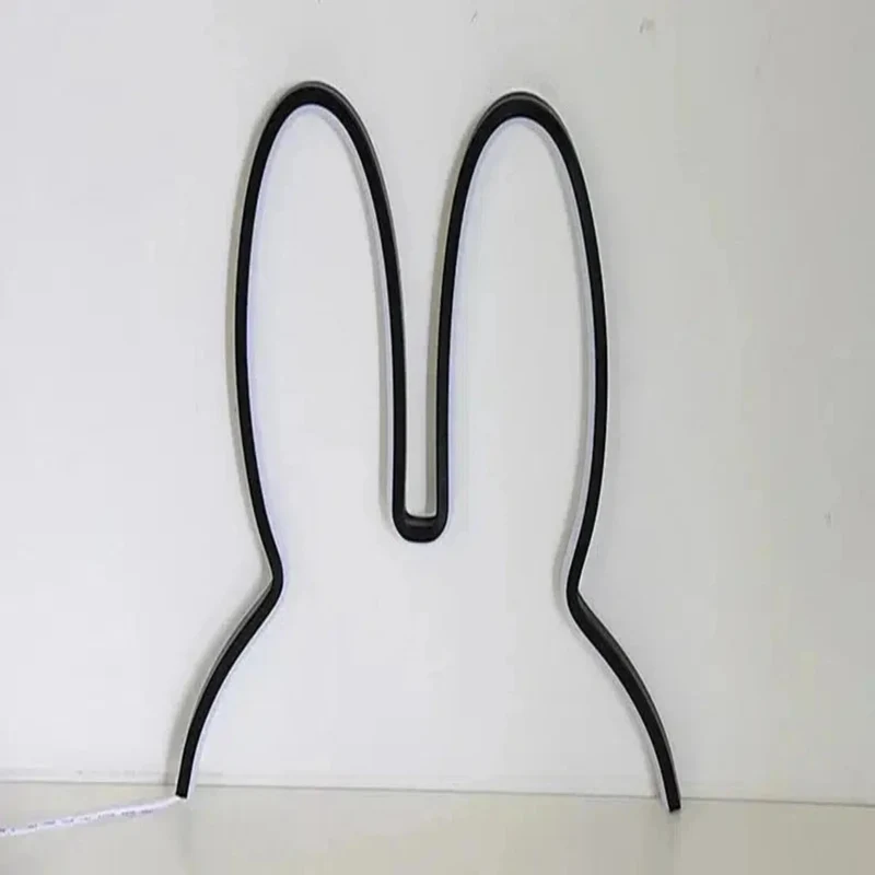 Moderne Nachtlicht Hase LED-Lampe mit USB-Anschluss