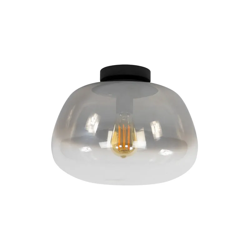 Deckenleuchte Pulse Shaded 1-flammig – Smoke grey glass