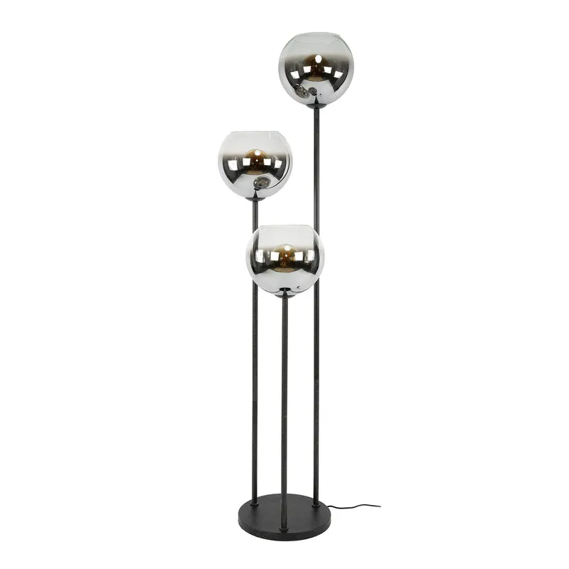 Stehleuchte Bubble Shaded 3-flammig – Artic schwarz