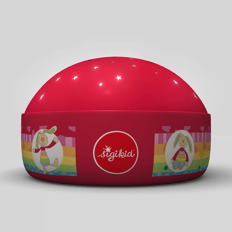 Nachtlicht Rainbow Rabbit Projektor