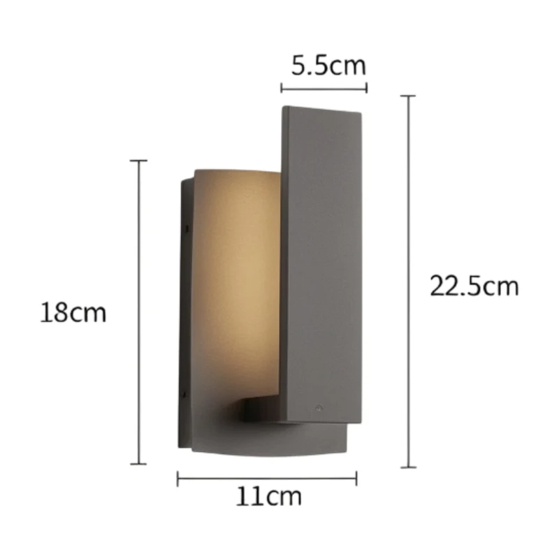 LumiWand | Wetterfeste LED-Außenwandleuchte