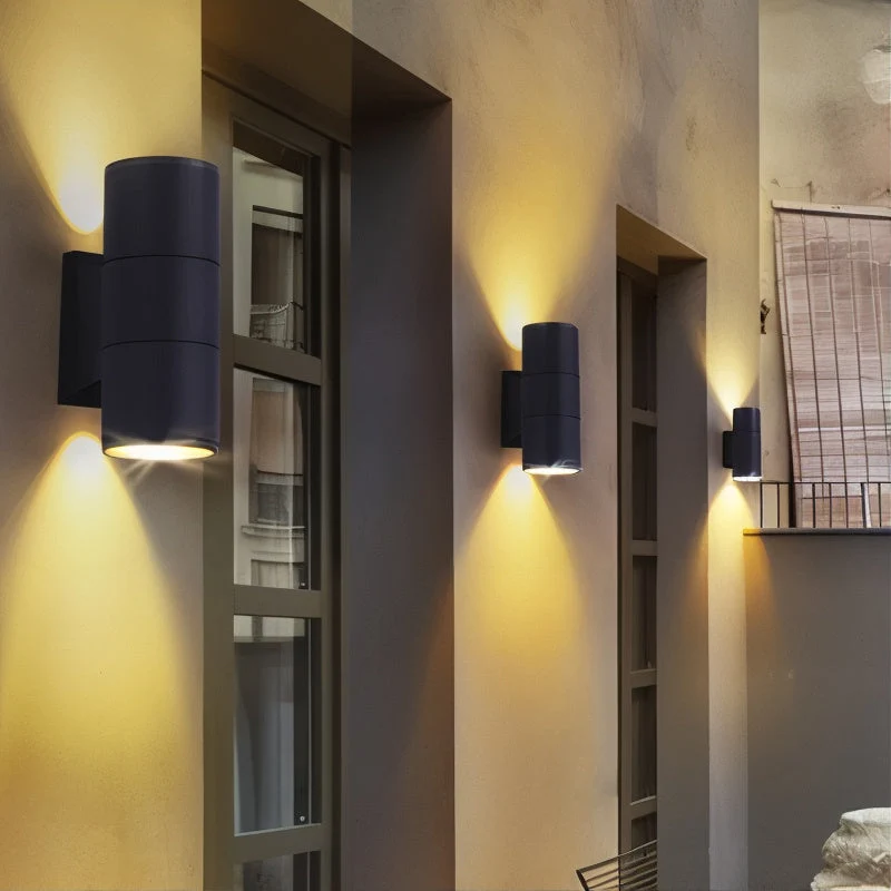 NoctaLux | Wetterfeste LED-Wandleuchte aus Aluminium