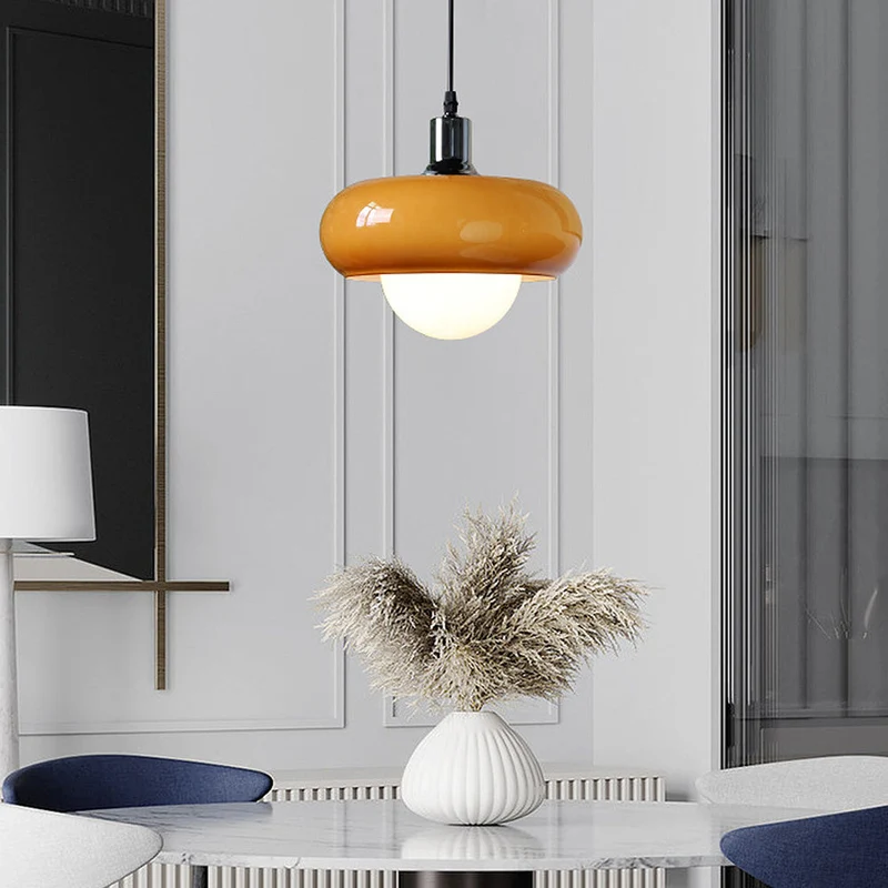 CoffeeGlow | Bauhaus Pendelleuchte in Kaffeefarben