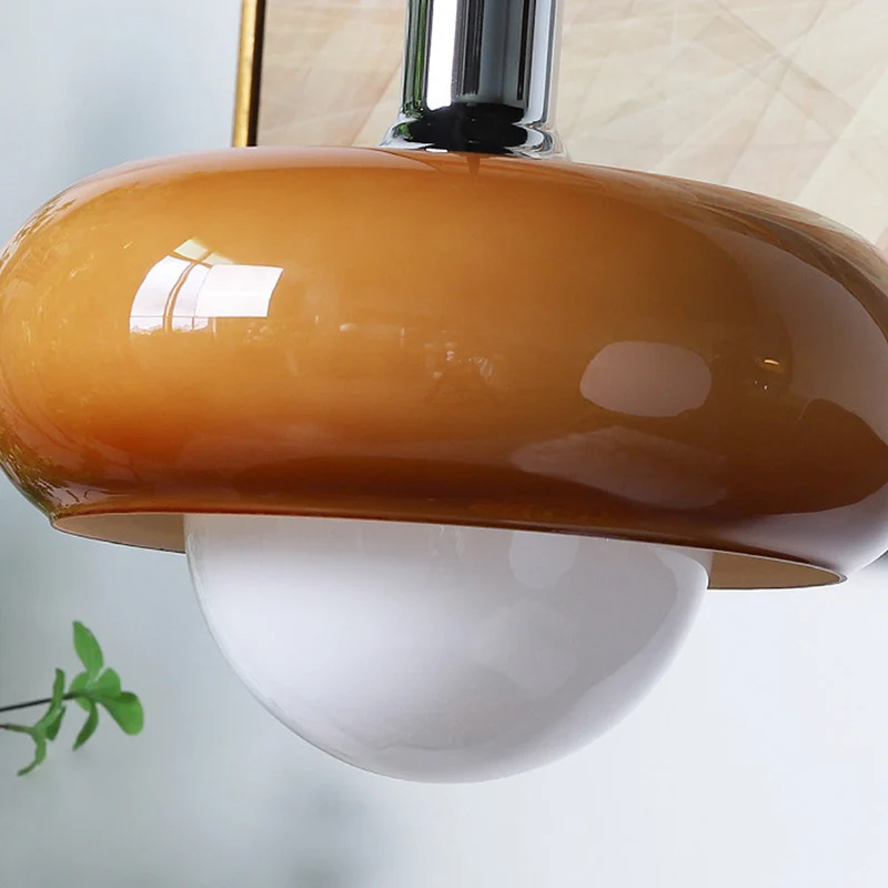 CoffeeGlow | Bauhaus Pendelleuchte in Kaffeefarben