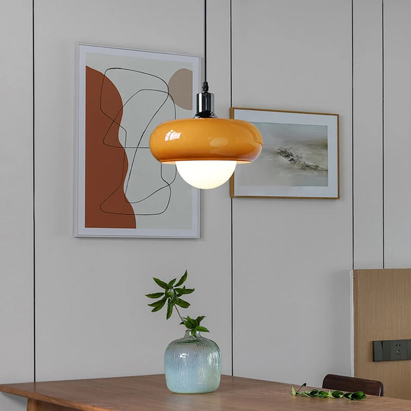 CoffeeGlow | Bauhaus Pendelleuchte in Kaffeefarben