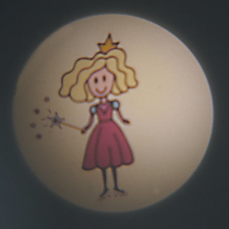 Taschen-Projektor Prinzessin, 6 fach