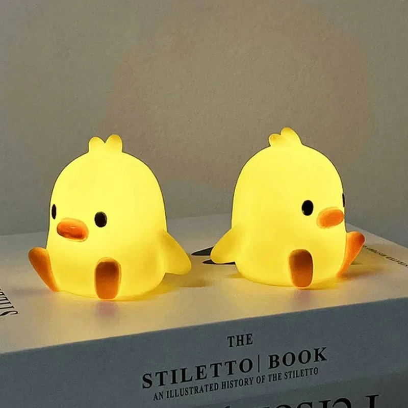 Mini Ente-Küken Nachtlicht LED für Kinder: Süße Schlummerhilfe fürs Kinderzimmer