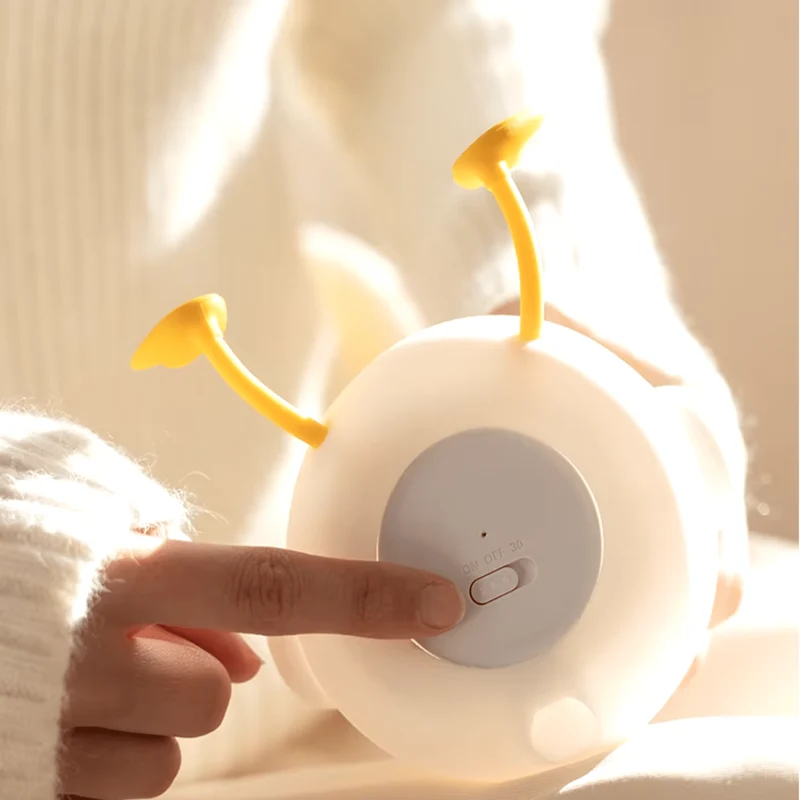 Süßes Enten-Nachtlicht mit USB-Ladefunktion und Touchsensor für Kinder