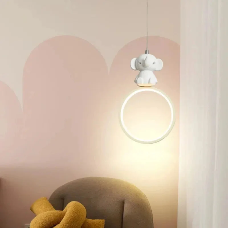 Niedliche hängende Elefanten-Nachtlampe für das Kinderzimmer