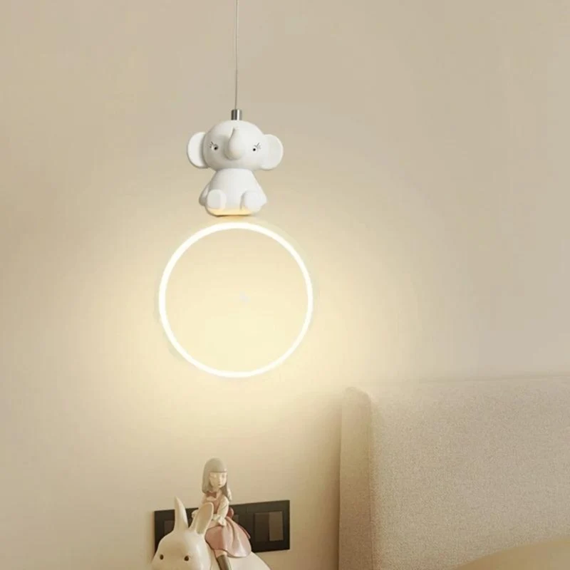 Niedliche hängende Elefanten-Nachtlampe für das Kinderzimmer