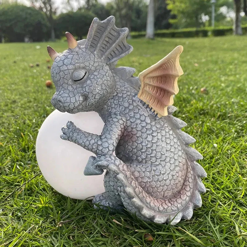 Nachtlicht Dinosaurier auf leuchtendem Mond