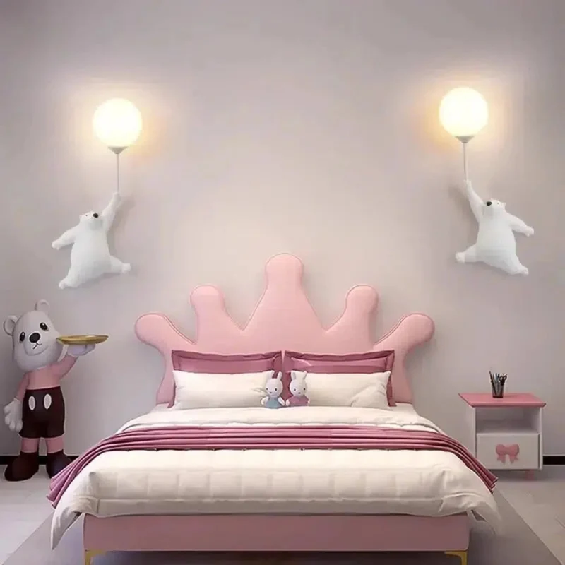 Nachtlicht in Bärenform mit LED-Licht für die Wand im Kinderzimmer