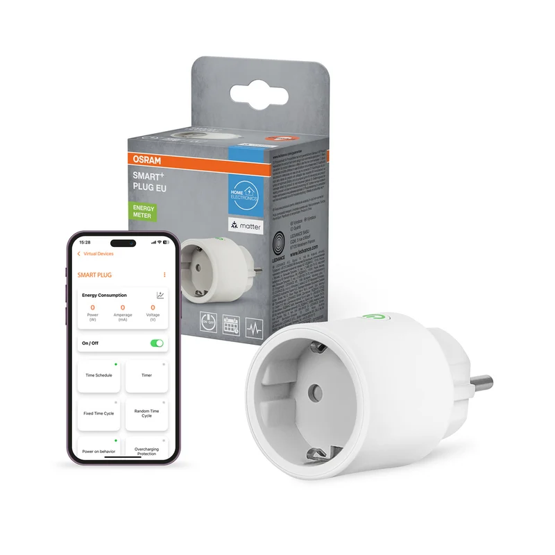 AKTION - OSRAM Wifi SMART+ Smarte Outdoor Kamera-Türklingel Weiß inkl. Gratis Smart Plug