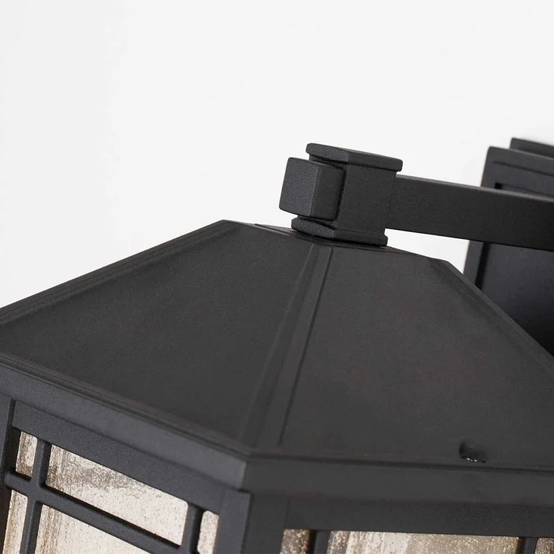 Wandleuchte Cedar Point 1-flammig Schwarz