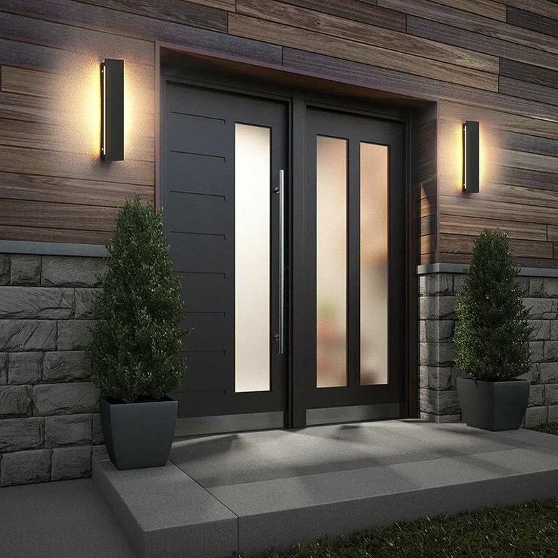 GlareLux | Moderne LED-Außenwandleuchte
