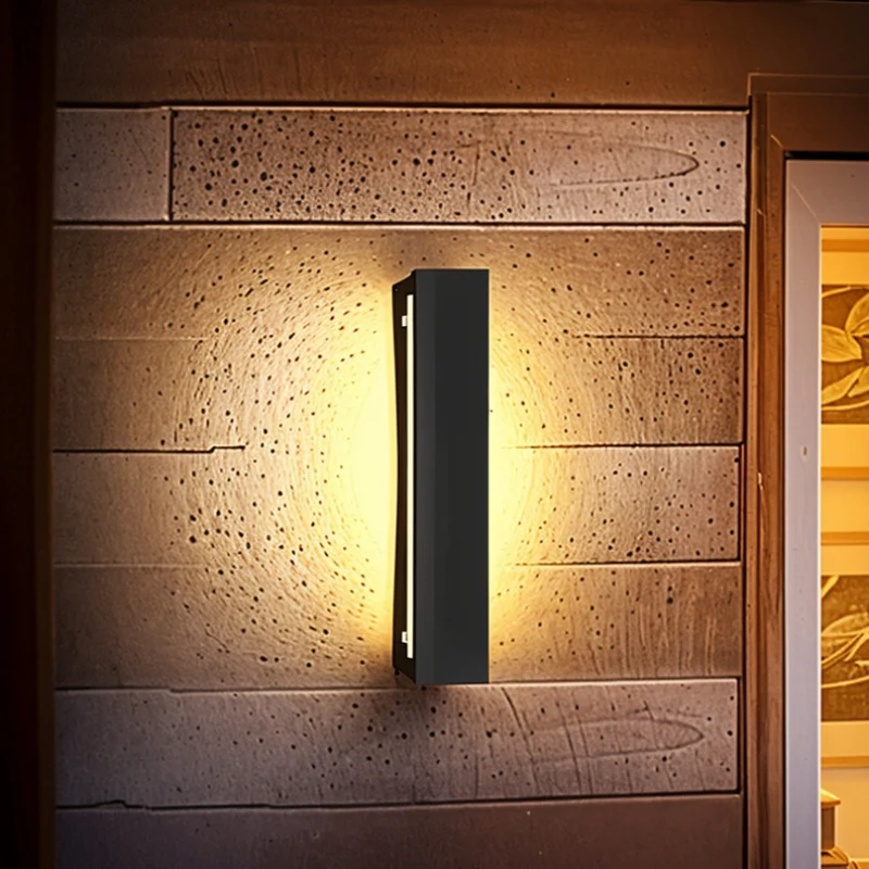 GlareLux | Moderne LED-Außenwandleuchte