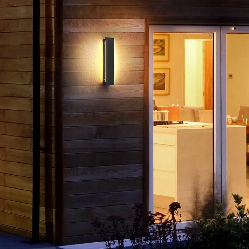 GlareLux | Moderne LED-Außenwandleuchte