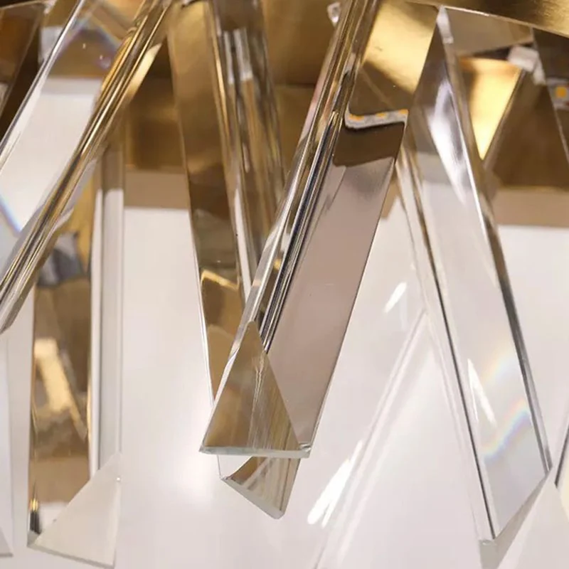 YaraPoint | LED-Wandleuchte mit Gold-Finish & Kristall