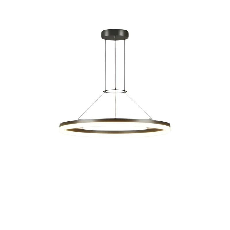 Glimmerora | Moderne Ring-Hängeleuchte für Wohn- & Esszimmer