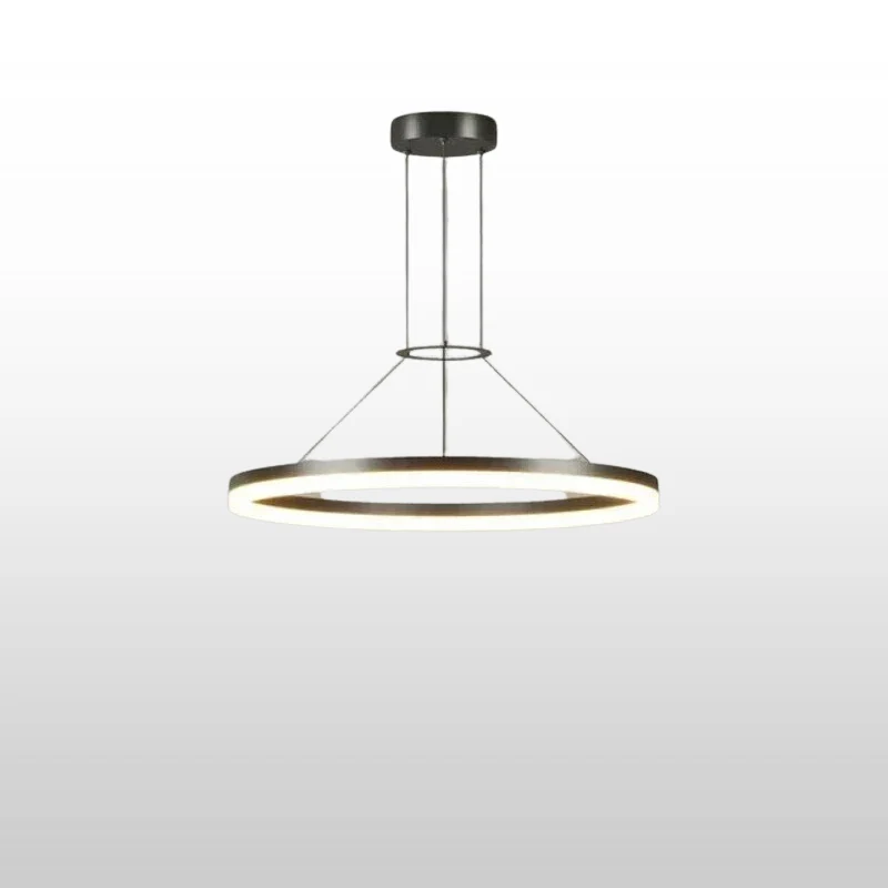 Glimmerora | Moderne Ring-Hängeleuchte für Wohn- & Esszimmer