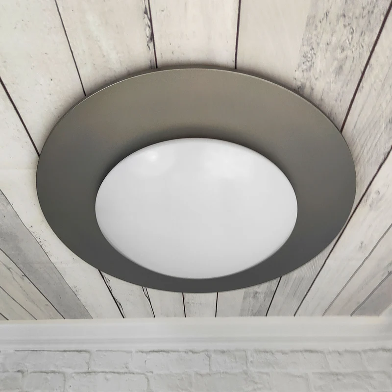 Deckenschale Saturn, Silber