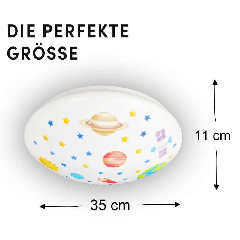 Deckenschale Weltall