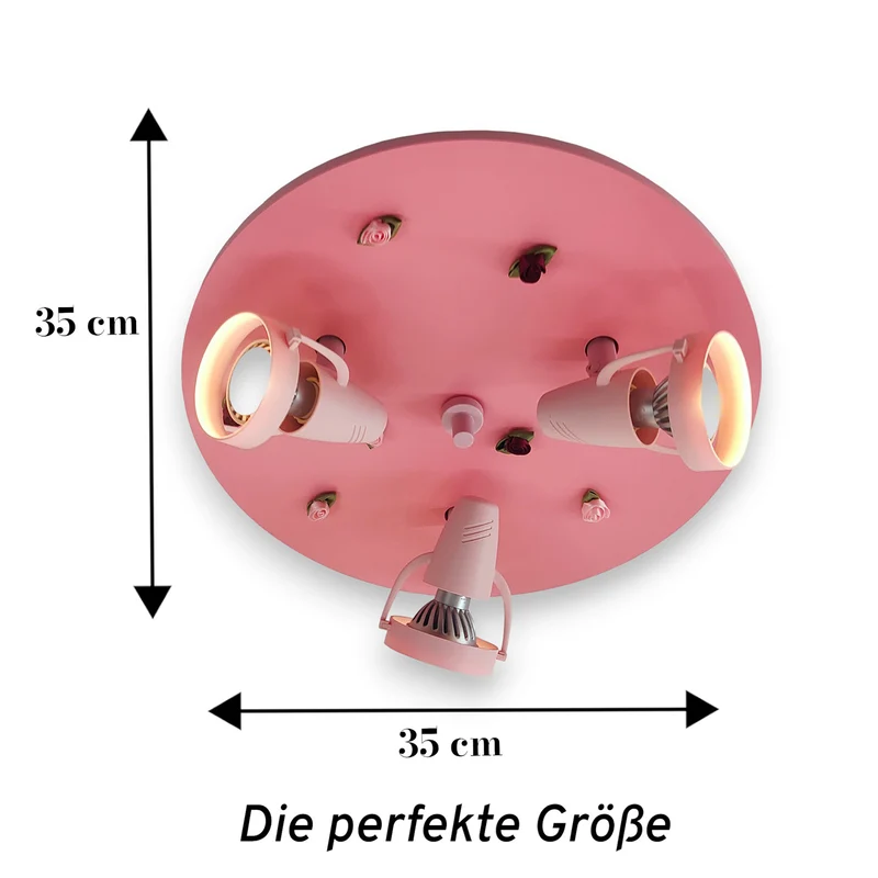 Strahler Rosa mit Röschen